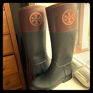 Authentic Tory Burch Rain Boots